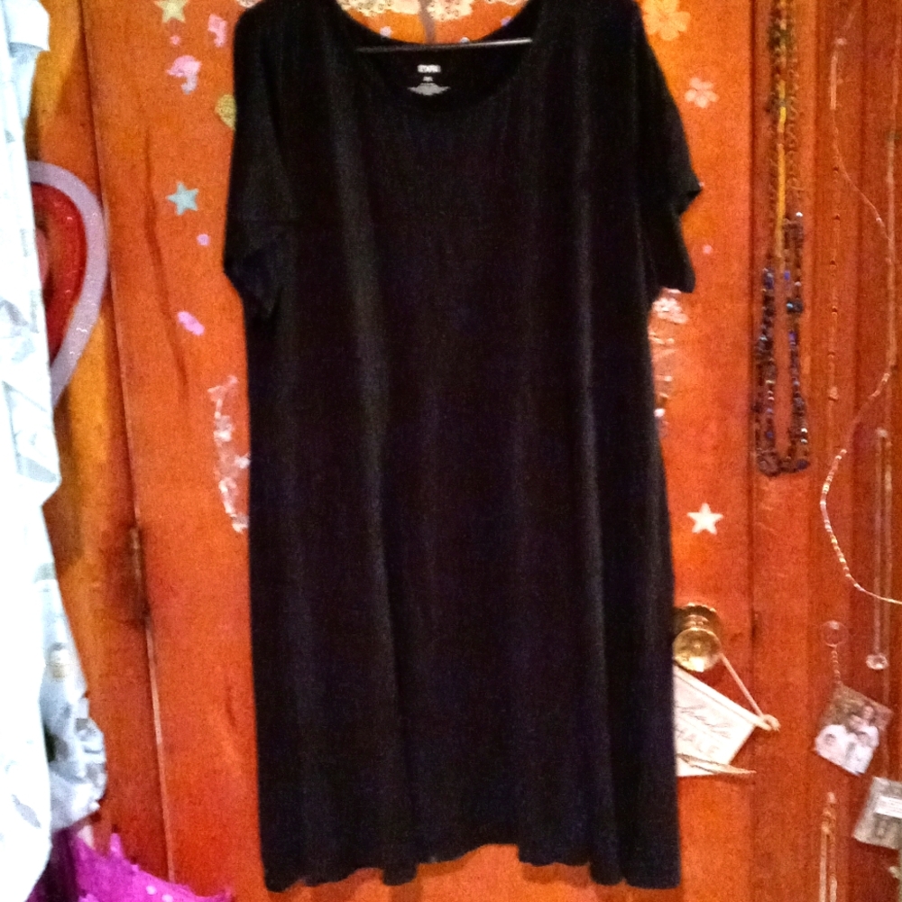 Evri black dress with pockets size 2